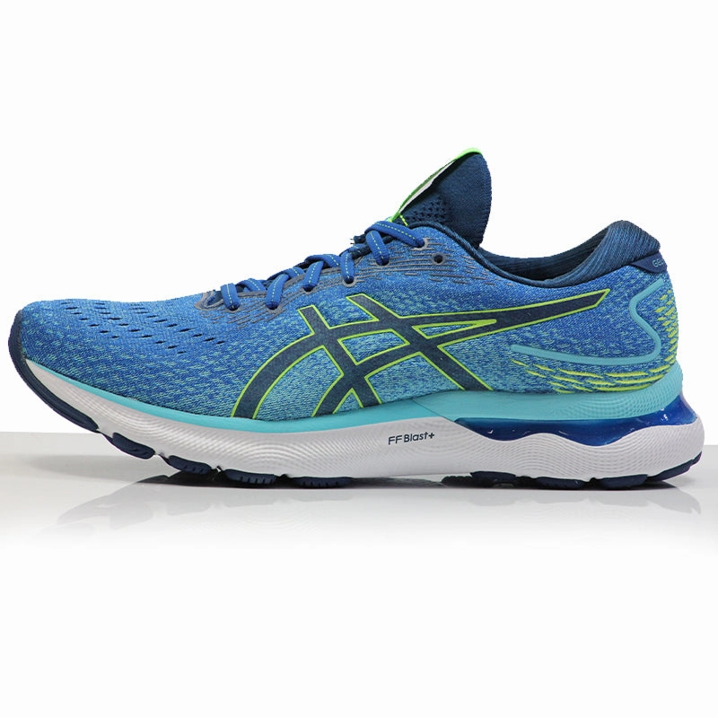 Endorphin Speed 4 Running Shoes Asics Gel Nimbus 24 Men's Running Shoe - Lake Drive/Hazard Green