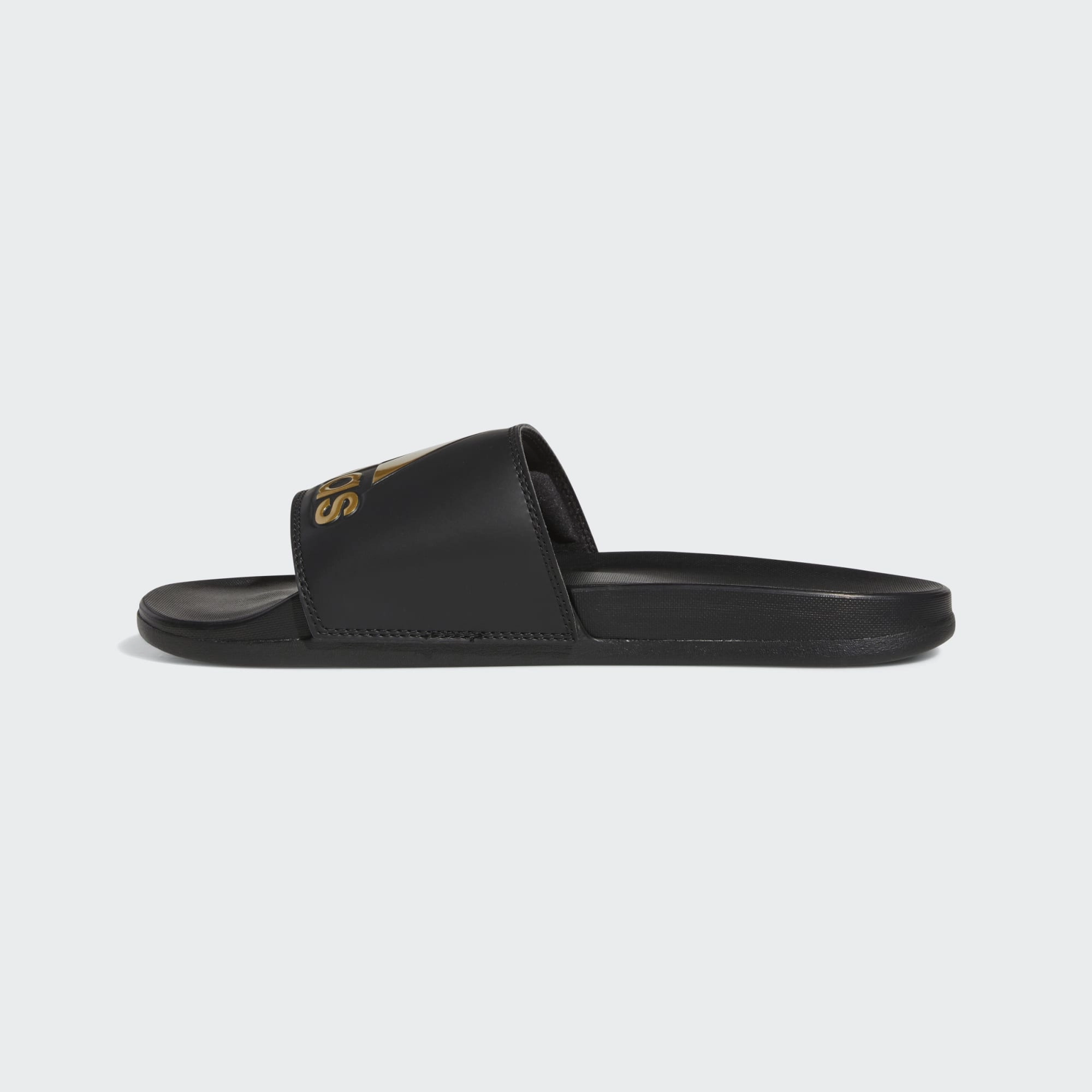 Slide Sale Adidas Unisex Adilette Comfort Black/Gold Slides