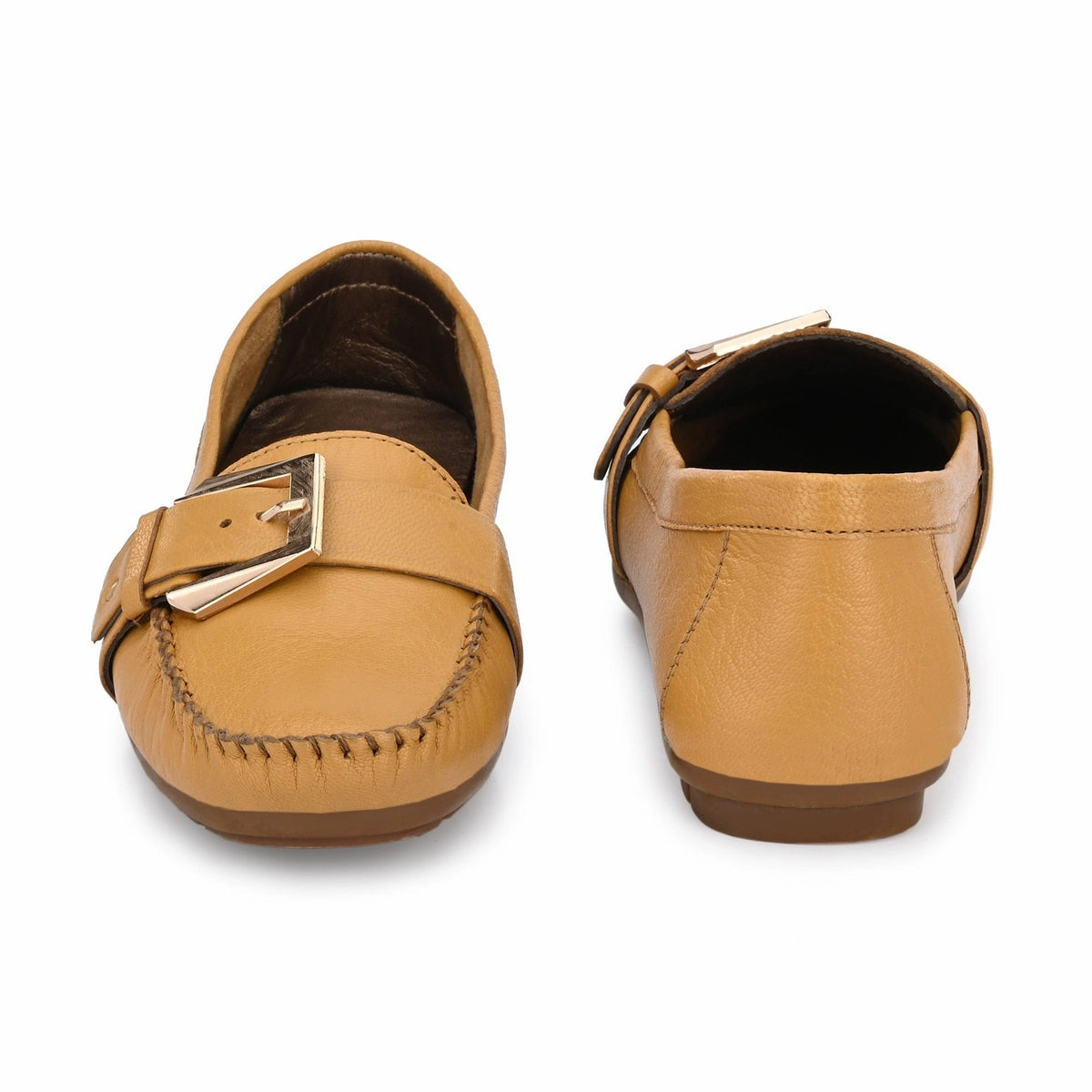 Roberto Cavalli Loafers Kiya Buckled Leather Loafers