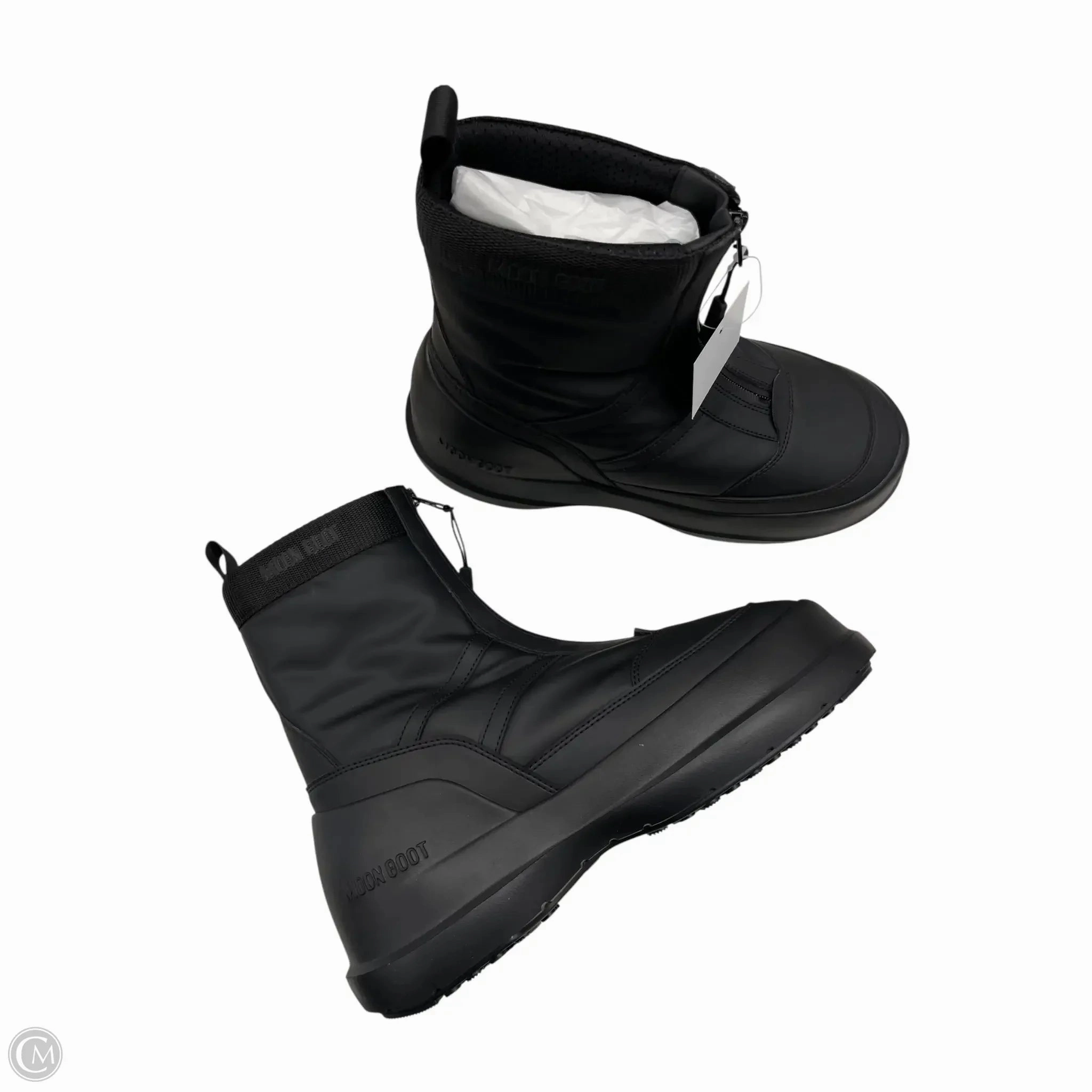 Boots Snow By Moon Boots In Black, Size: 8.5 Prada Nylon Snow Boots