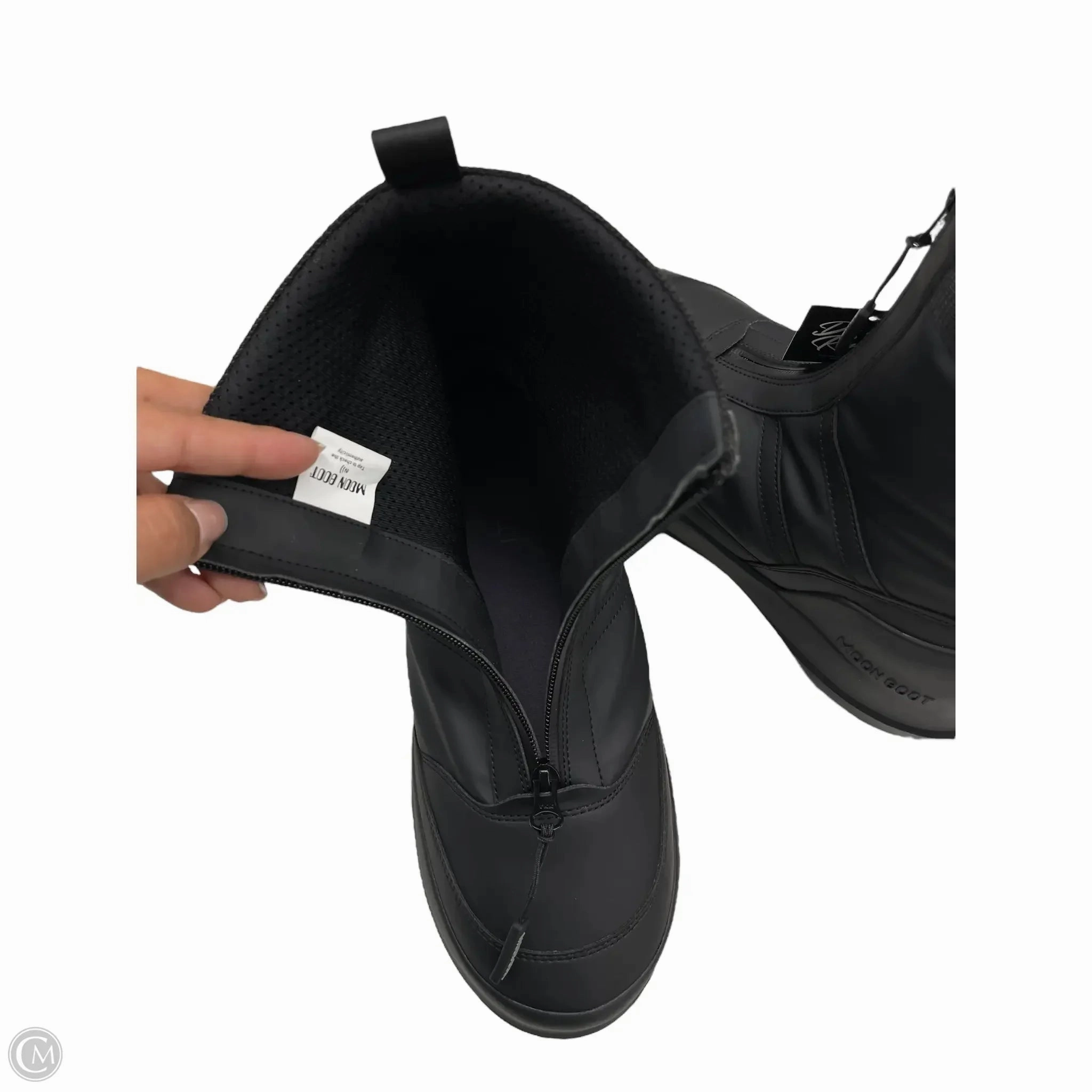 Boots Snow By Moon Boots In Black, Size: 8.5 Omni Heat Snow Boots