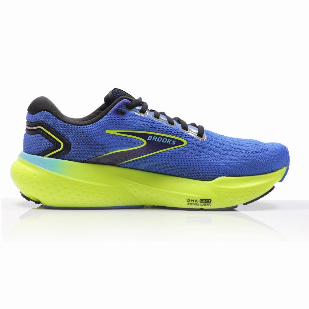Brooks Glycerin 21 Men's Running Shoe - Blue/Nightlife/Black Best Running Shoe For Arch Support