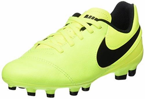 Ultra Soccer Cleats For Sale Kids Jr Tiempo Legend Vi Fg Volt/Black Volt Soccer Cleat 1.5 Kids Us
