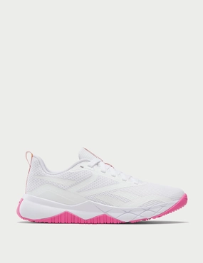 Top Cross Trainer Shoes NFX Training Shoes - White/True Pink