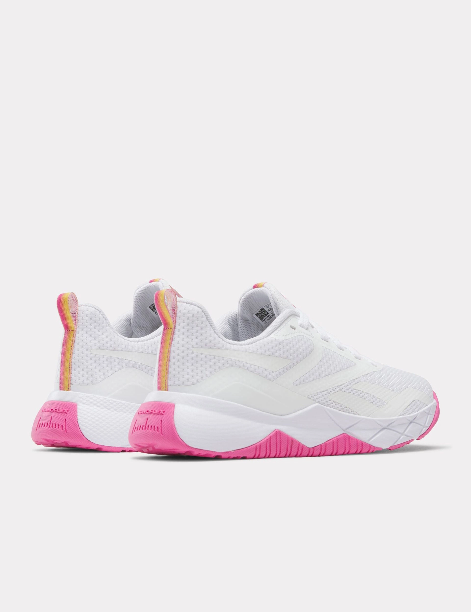 NFX Training Shoes - White/True Pink Flexagon Energy 4 Training Shoes