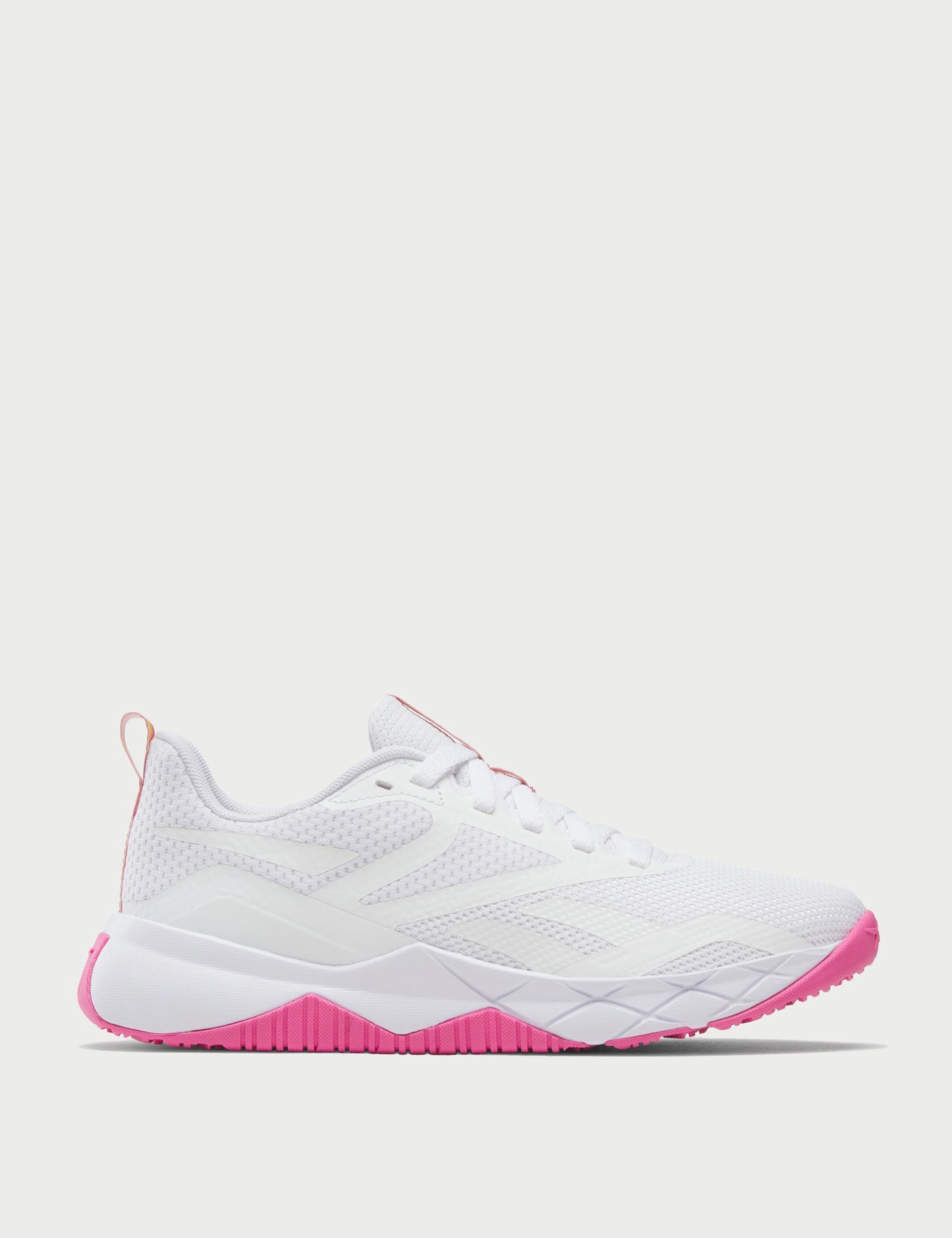 NFX Training Shoes - White/True Pink Cross Training Shoes For Pronators
