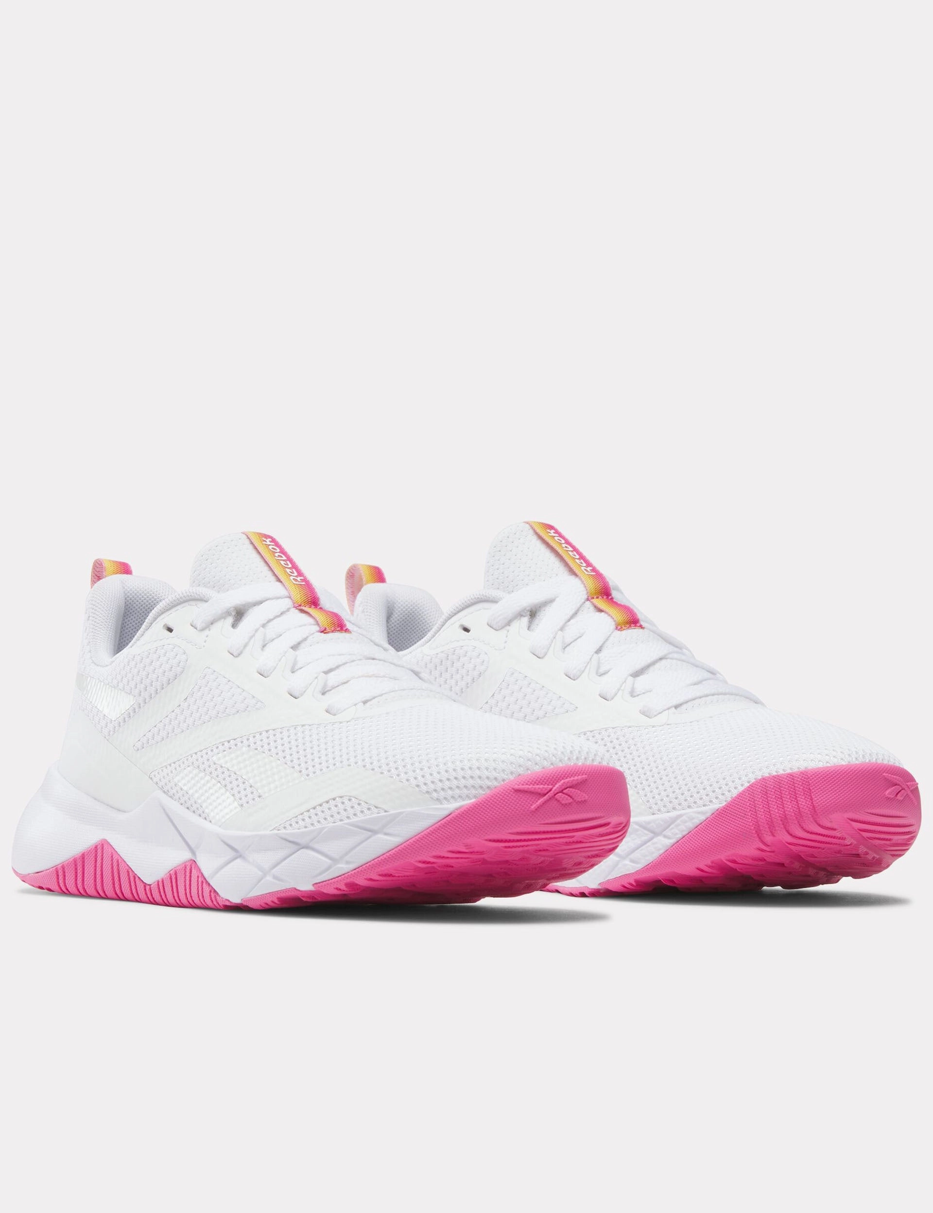 Training Shoes For Lifting NFX Training Shoes - White/True Pink