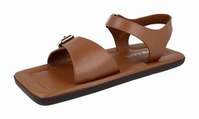 Hotel Jamaica Montego Bay Prada Men's Brown Leather Sandals 2X3071