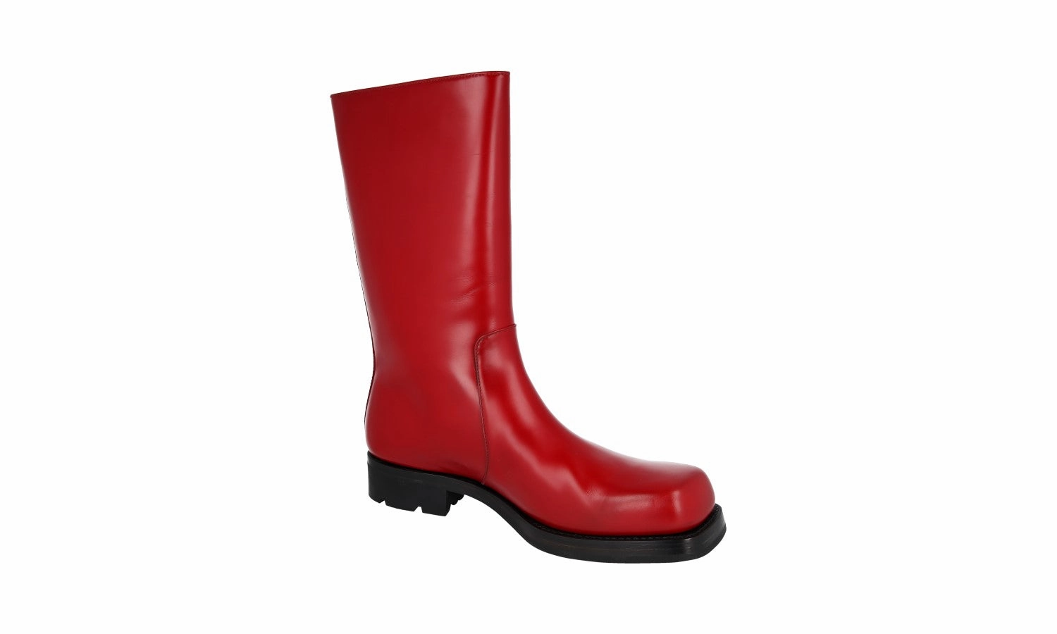 Hunter Play Short Rain Boots Prada Men's Red Leather Boots 2UG004