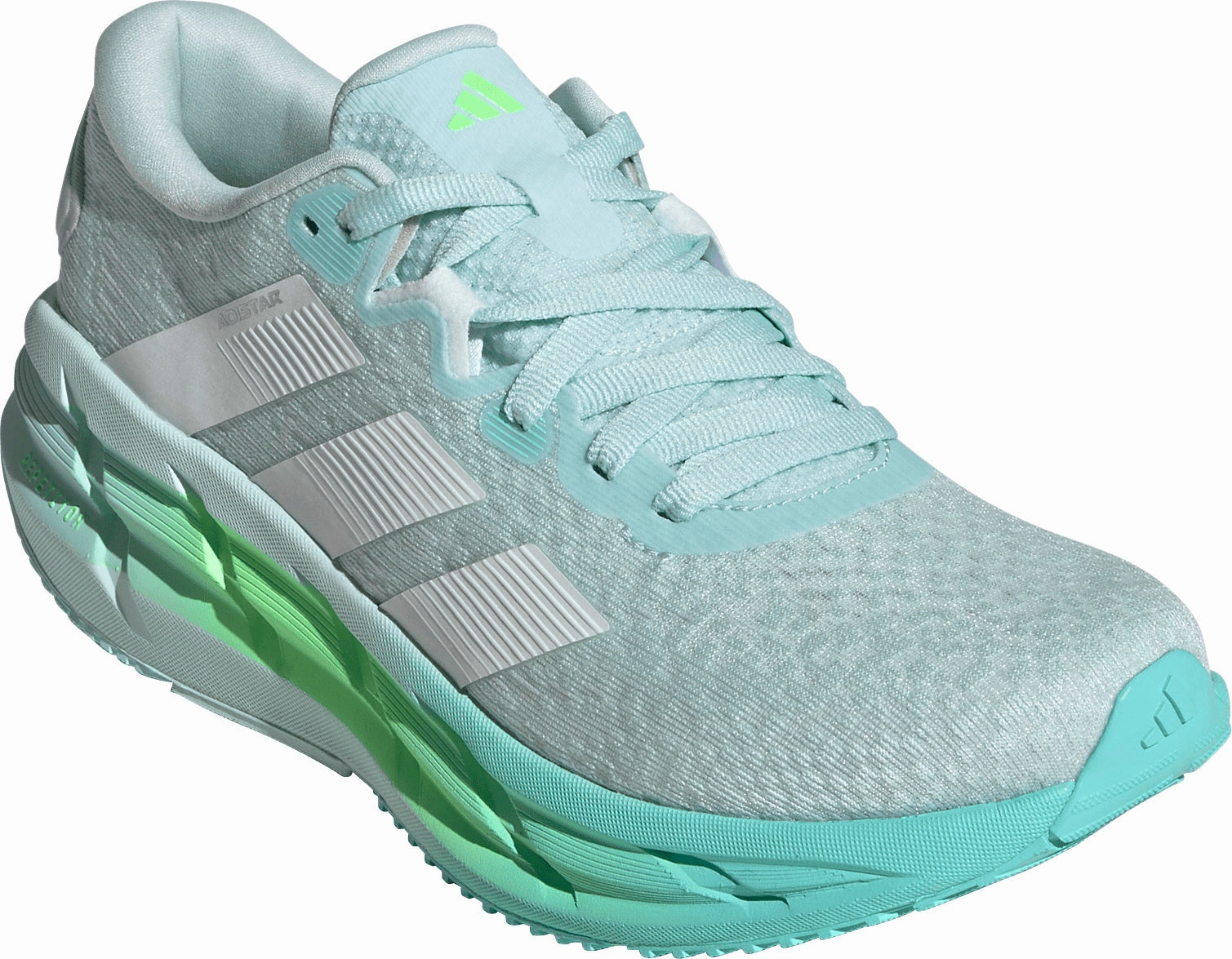 adidas Adistar 4.0 Womens Running Shoes - Green Under Armour Project Rock 2 Training Shoes