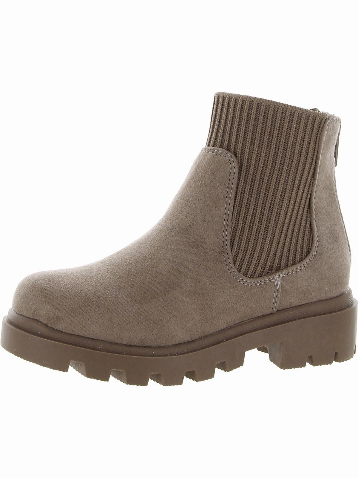 Christian Louboutin Samson Leather Chelsea Boots Steve Madden Hutch Boots Kids  Taupe Faux Suede Zipper Ankle Chelsea ZPO3531