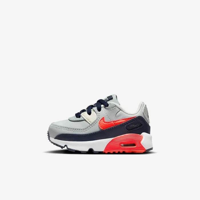 Nike Air Max 90 LTR CD6868-021 Sneakers Toddler US  Gray Navy Platform Shoes Nike Active Shoes