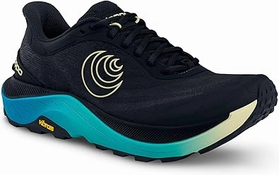 Best Hiking Topo Ultraventure 4 Womens Shoe- Black/Lime