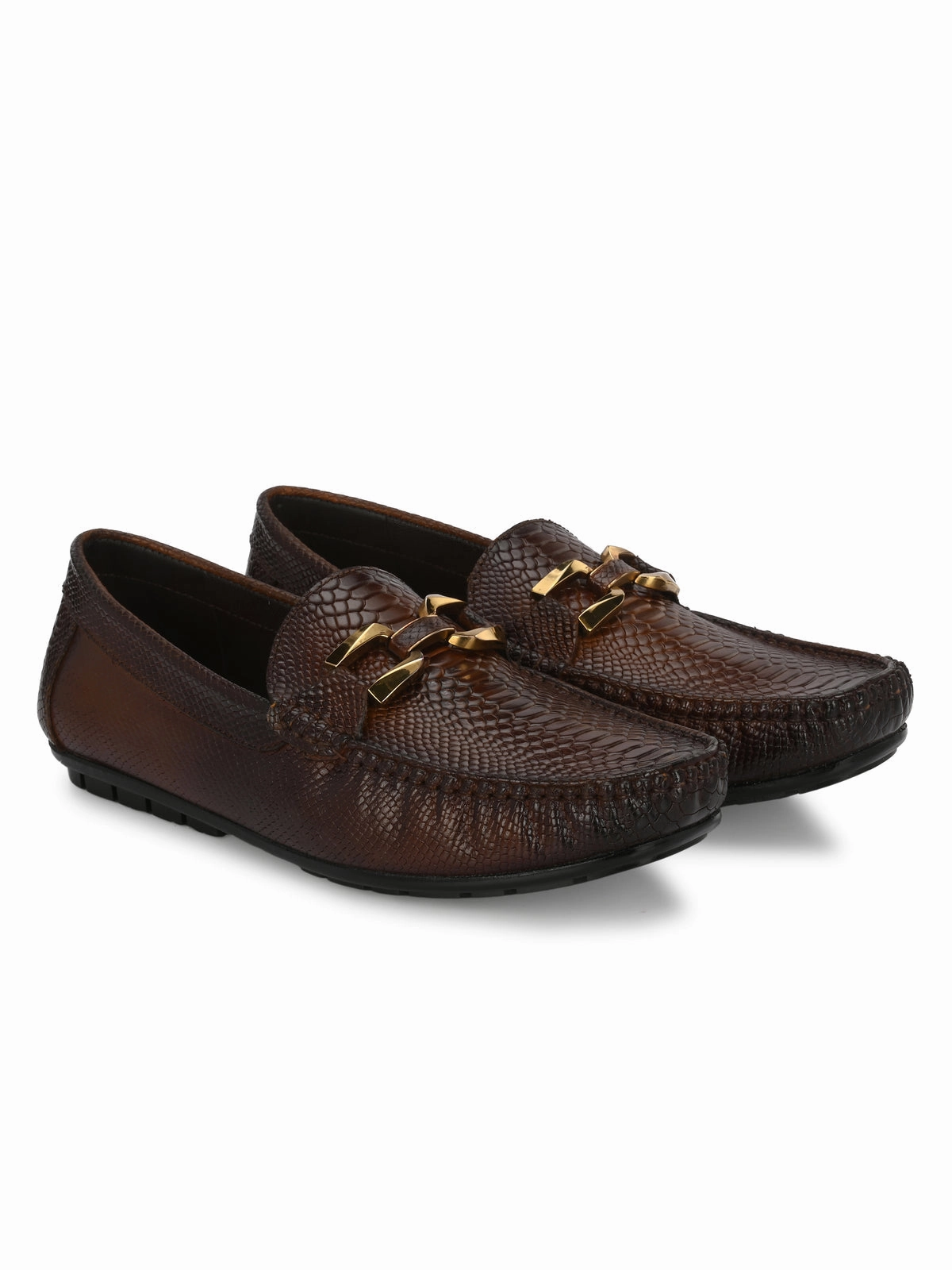Hertz Platinum Leather Loafers Italy Loafers
