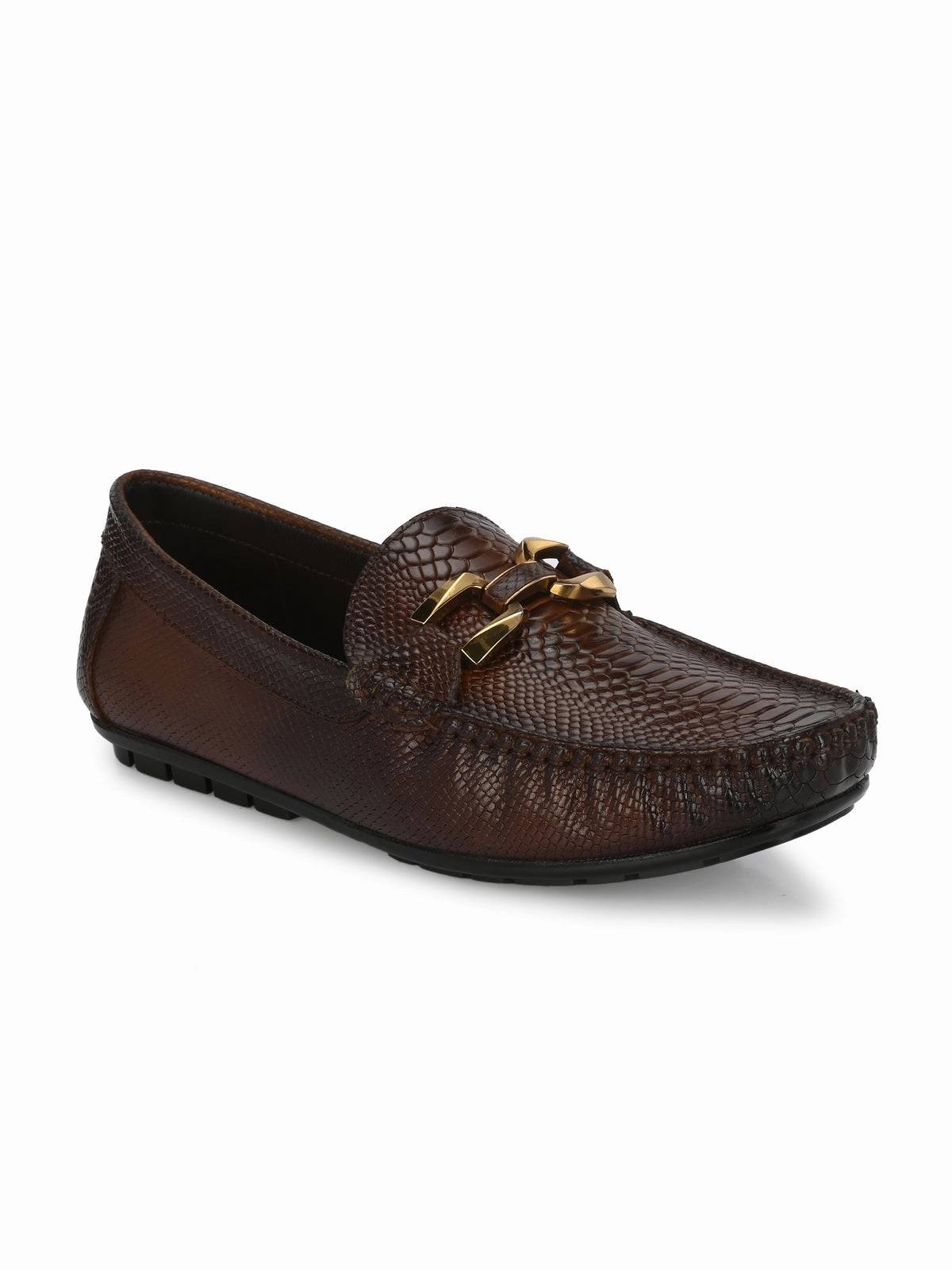 Loafers With Bows Hertz Platinum Leather Loafers