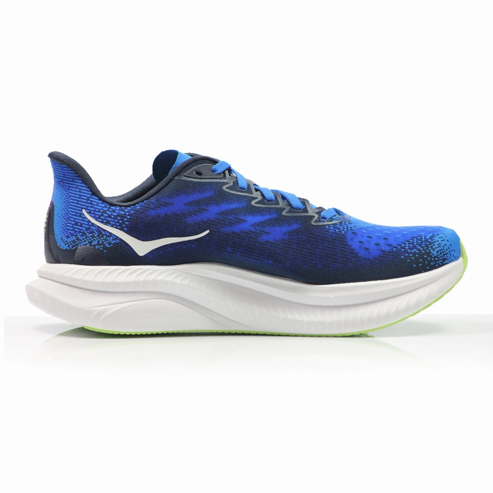 Best Running Shoes For Kids Hoka One One Mach 6 Men's Running Shoe - Electric Cobalt/Varsity Navy