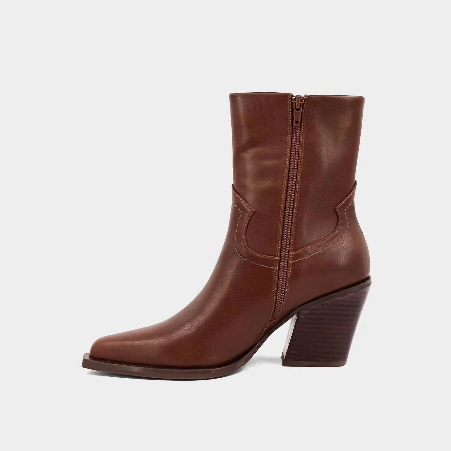Boots Leather Boots Women's Victoria Boots In Cognac