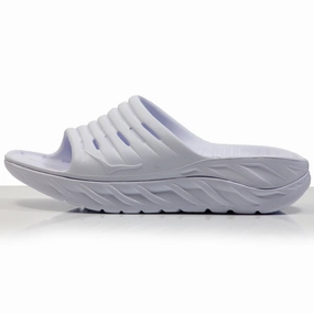 Best Insoles Running Shoes Hoka One One Ora Unisex Recovery Slide - White/White