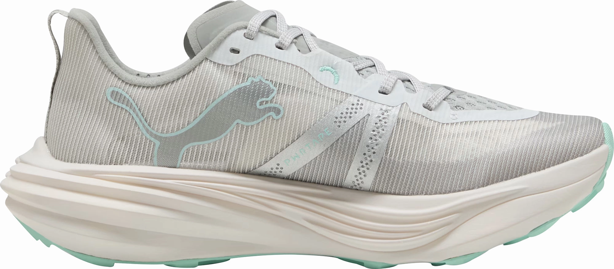 Puma Deviate Nitro Elite Womens Trail Running Shoes - Grey Best Trail Running Wide Feet Plush Cushioning