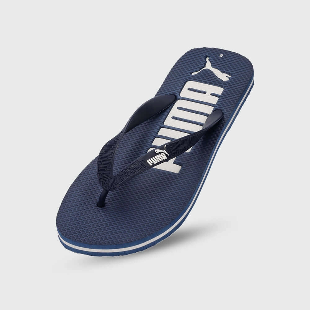 Leopard Print Uggs Slippers Puma Mens Essential Flip Thong Sandals Navy