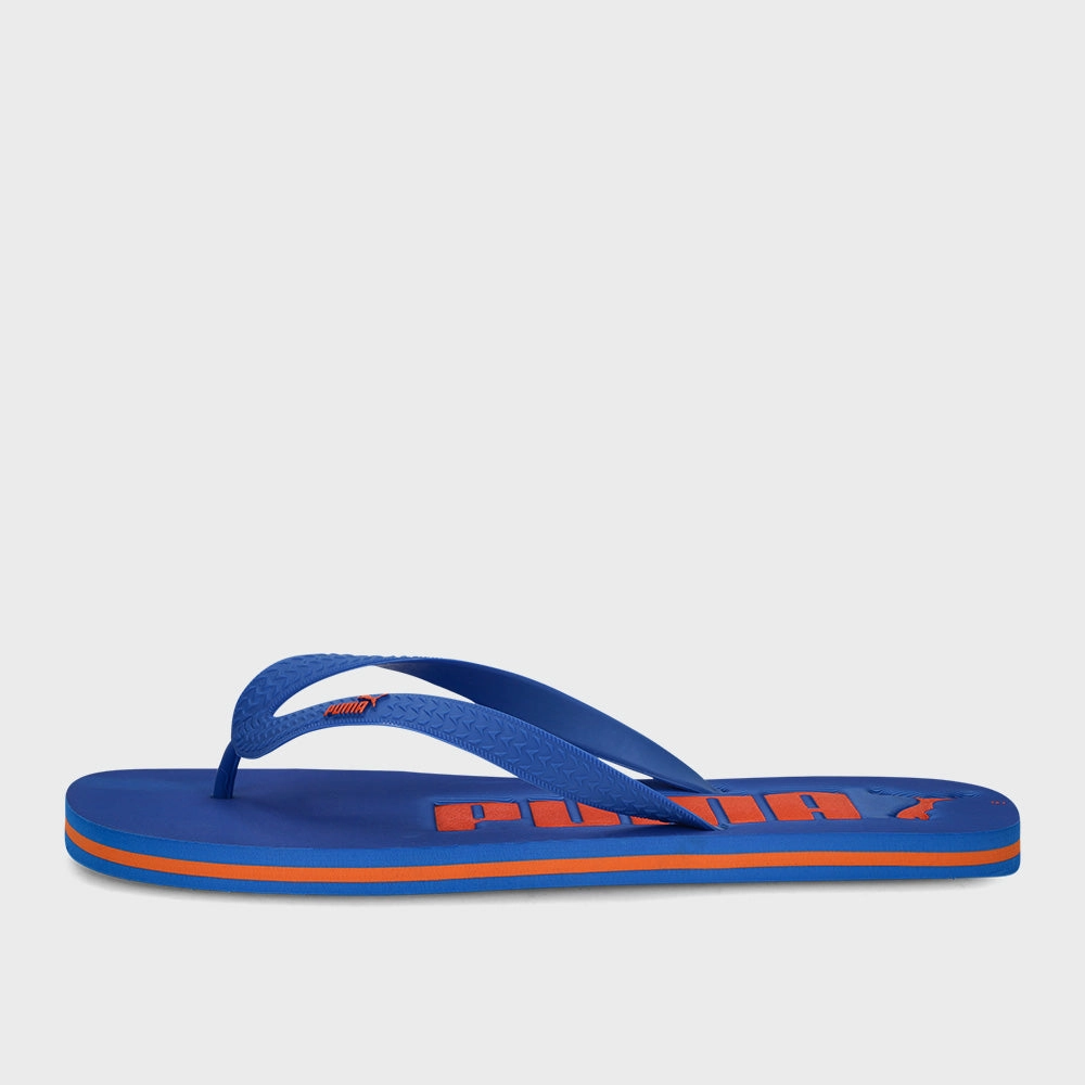 Shoes Flip Flops Puma Mens First Flip Thong Sandals Blue
