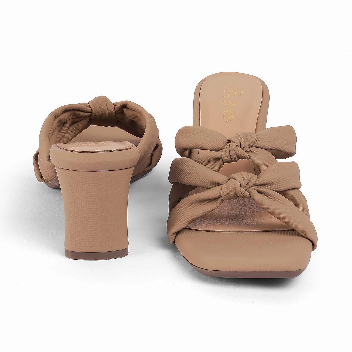 All Inclusive Sandals St Lucia Tresmode Sofstrip Beige Women's Casual Block Heel Sandals