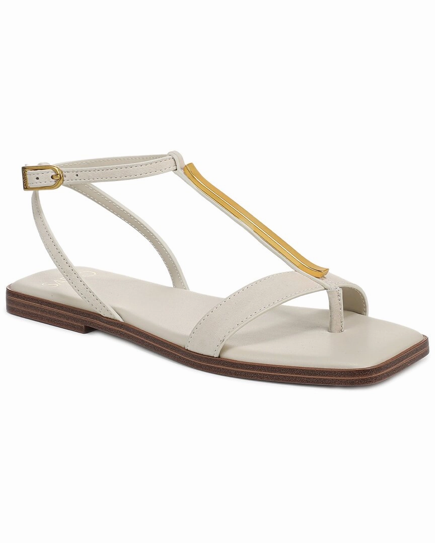 Franco Sarto Logan Leather Thong Edit Sandals