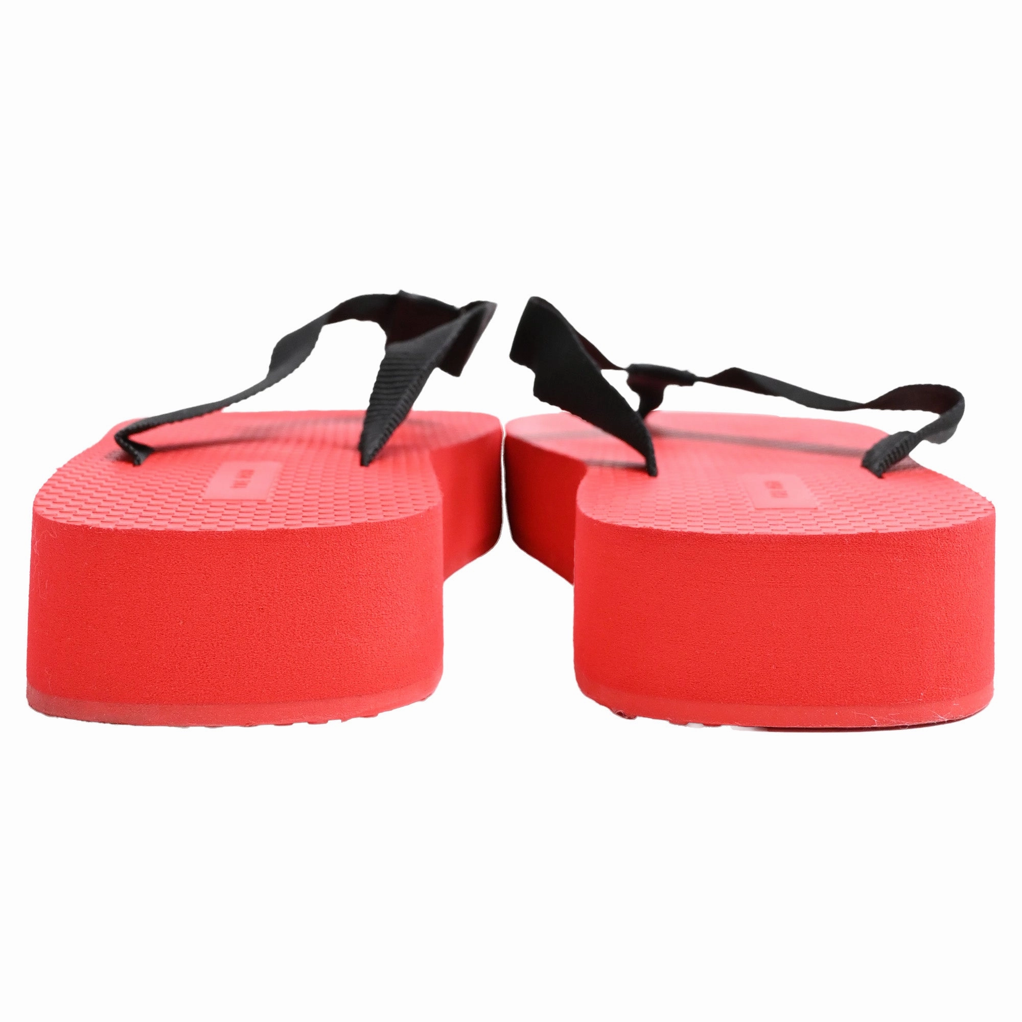 Flag Flip Flops The Row Dune Platform Flip Flops in Red Rubber