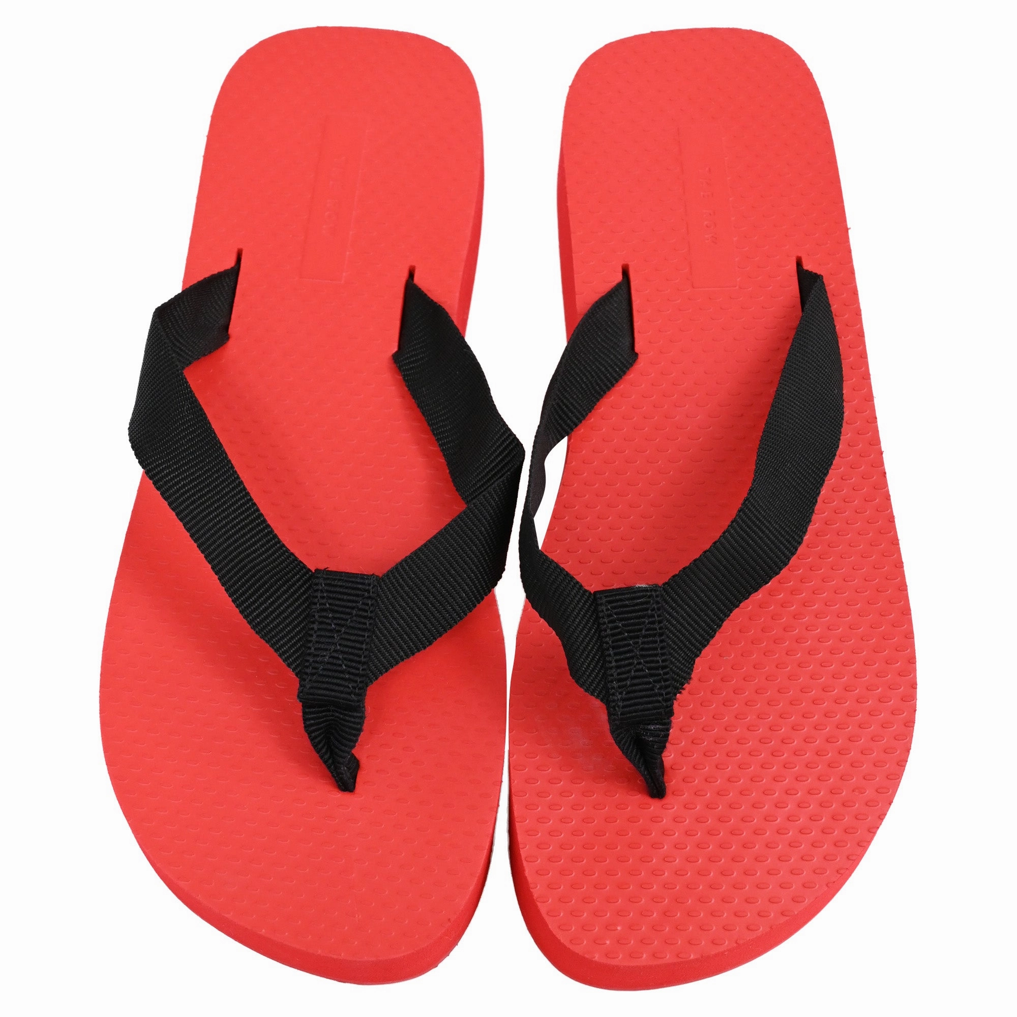 Platform Flip Flops 90s The Row Dune Platform Flip Flops in Red Rubber