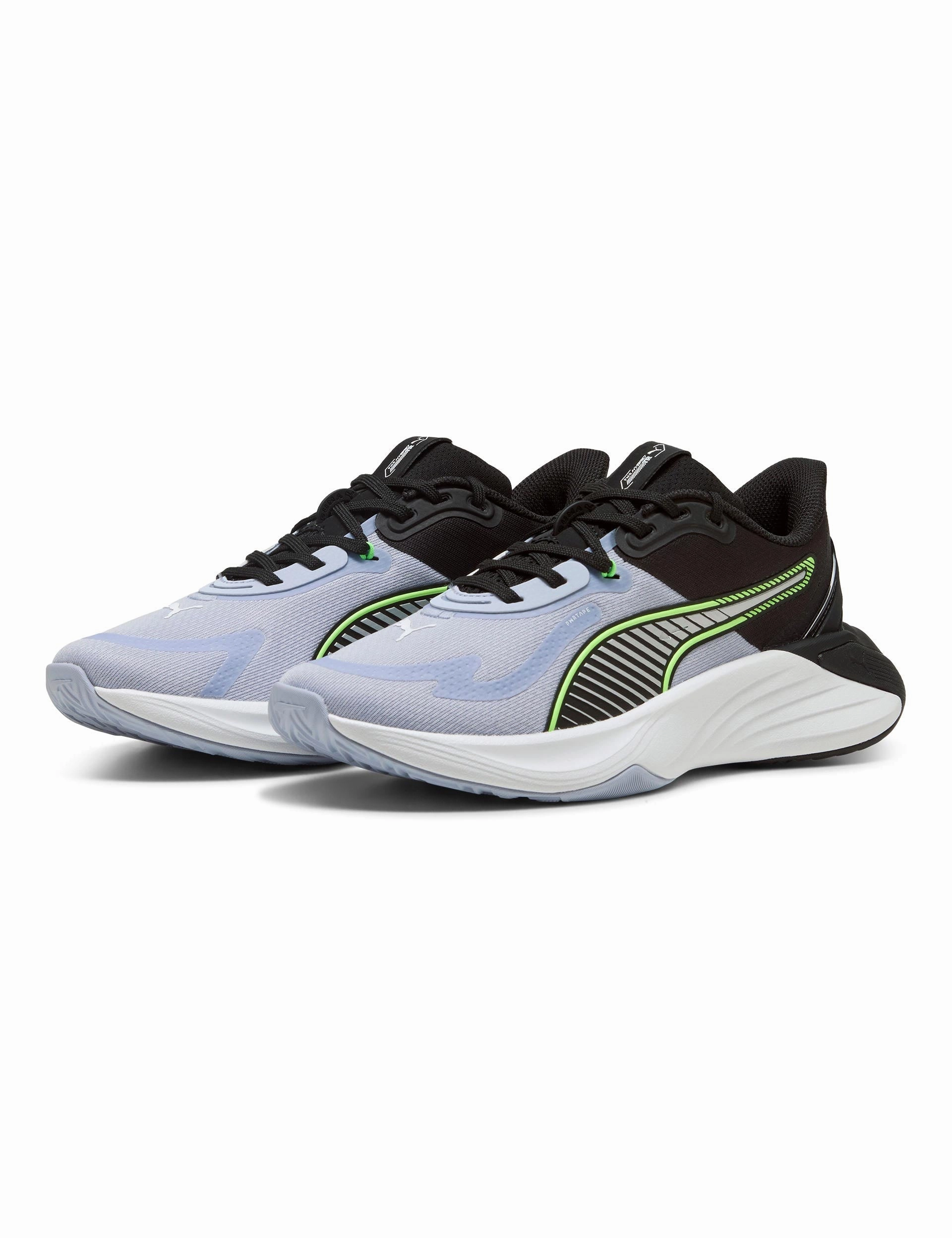 Ryka Devotion Xt Cross Training Shoes PWR Hybrid Training Shoes - Cool Weather/White/Green Glare
