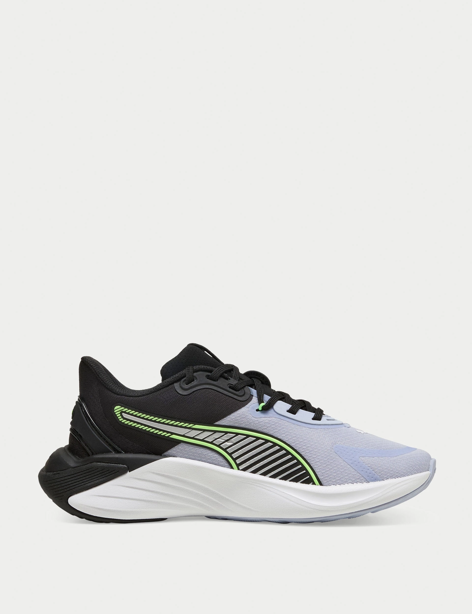 PWR Hybrid Training Shoes - Cool Weather/White/Green Glare Difference In Running And Training Shoes