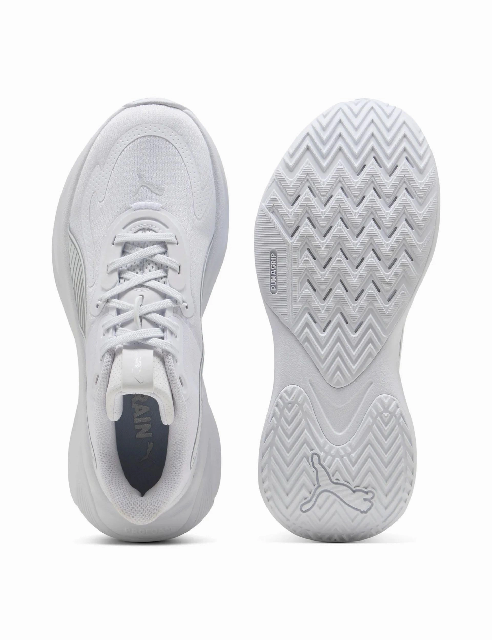 PWR Hybrid Training Shoes - White/Silver Trainer Gym Shoes