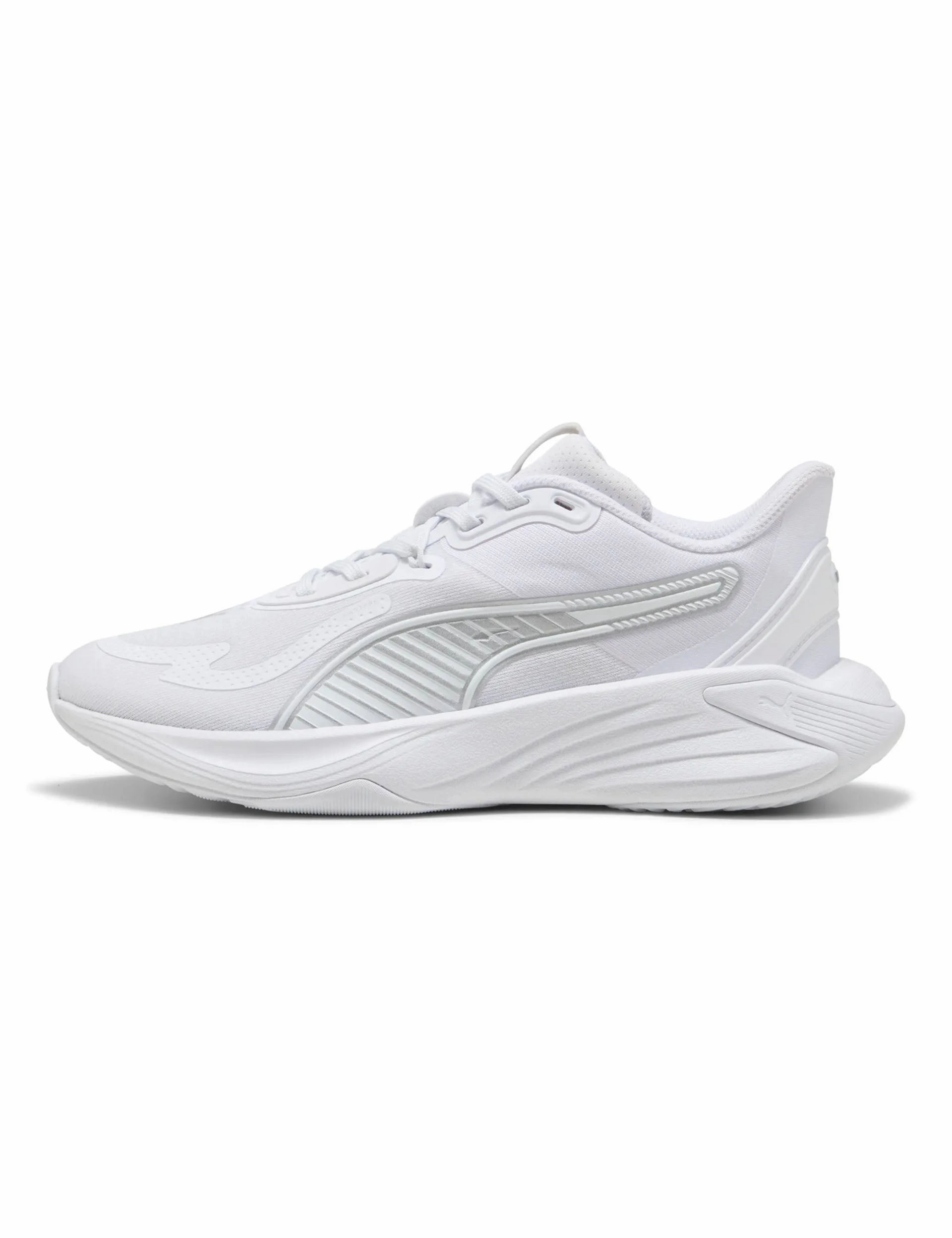 Boxing Trainer Shoes PWR Hybrid Training Shoes - White/Silver