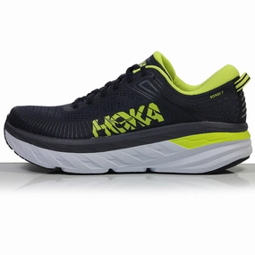 Most Comfortable Shoes Running Hoka One One Bondi 7 Men's Running Shoe - Odyssey Grey/Deep Well