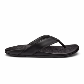 Flip Flops For High Arches Mekila - Black