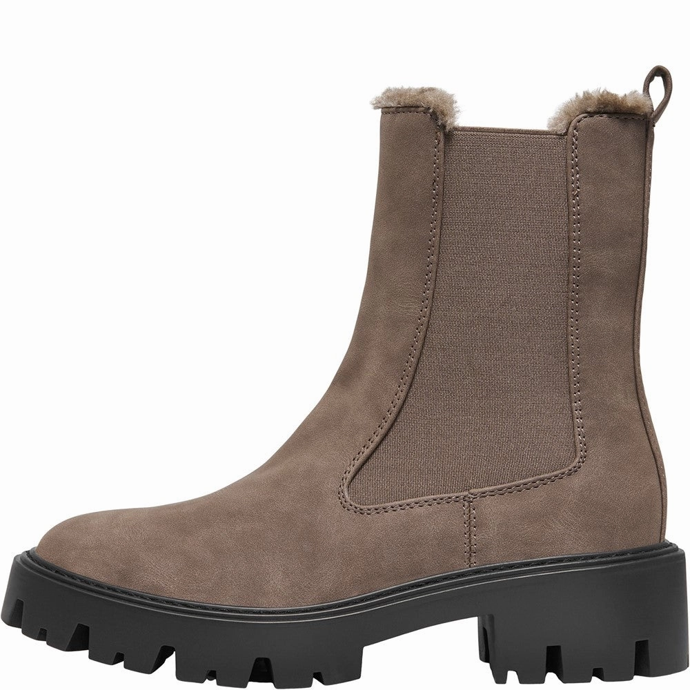 ONLY Betty-9 Warm Lined Boots Bonobos Chelsea Boots