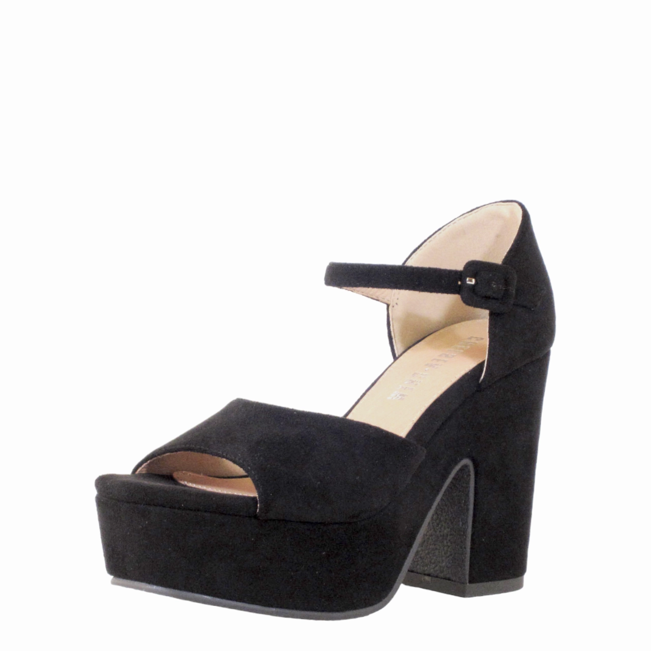 Quill Micro Platform Heels Pewter High Heels