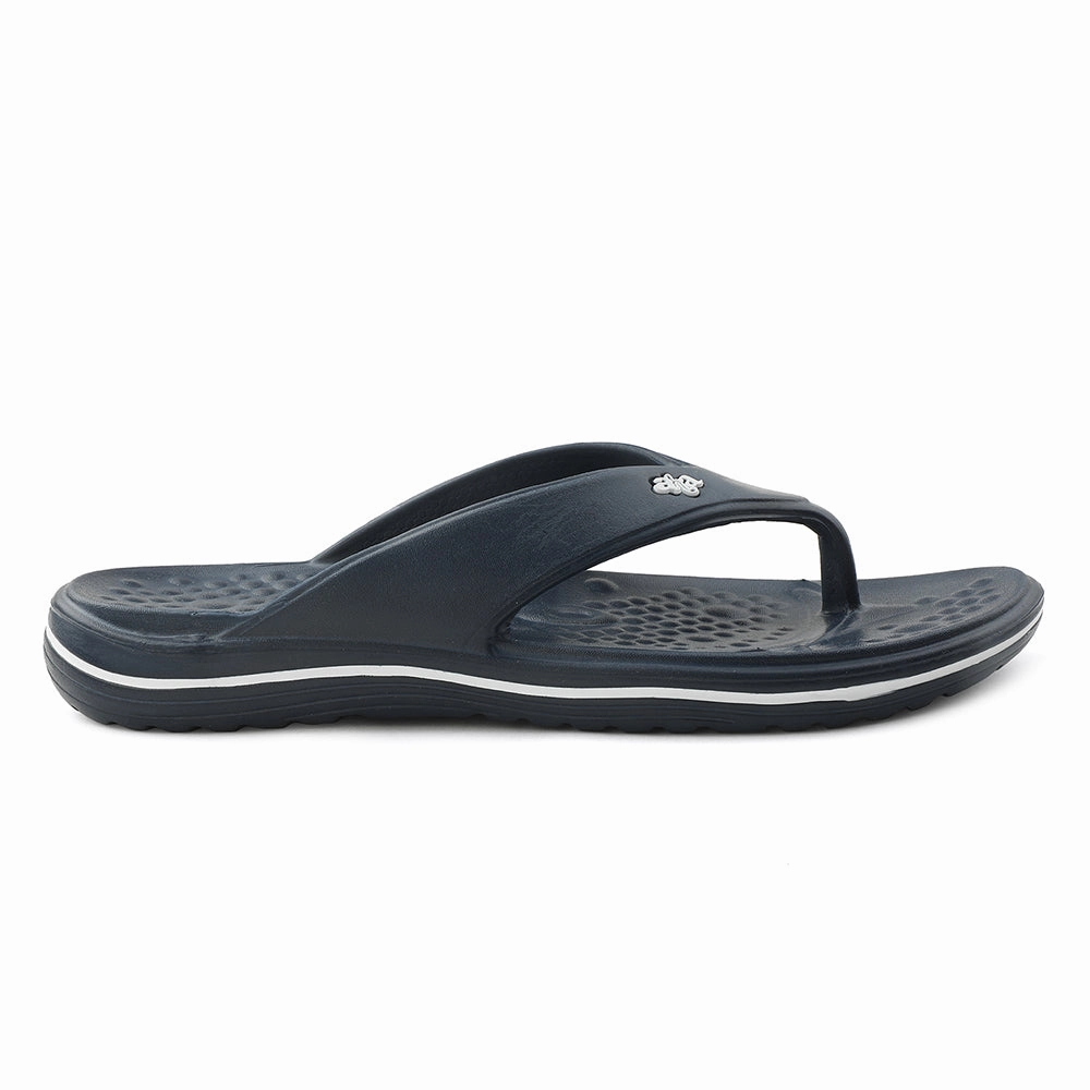 A-HA Casual Blue Flip Flop For Men BEACHTIME By Liberty Stud Flip Flops