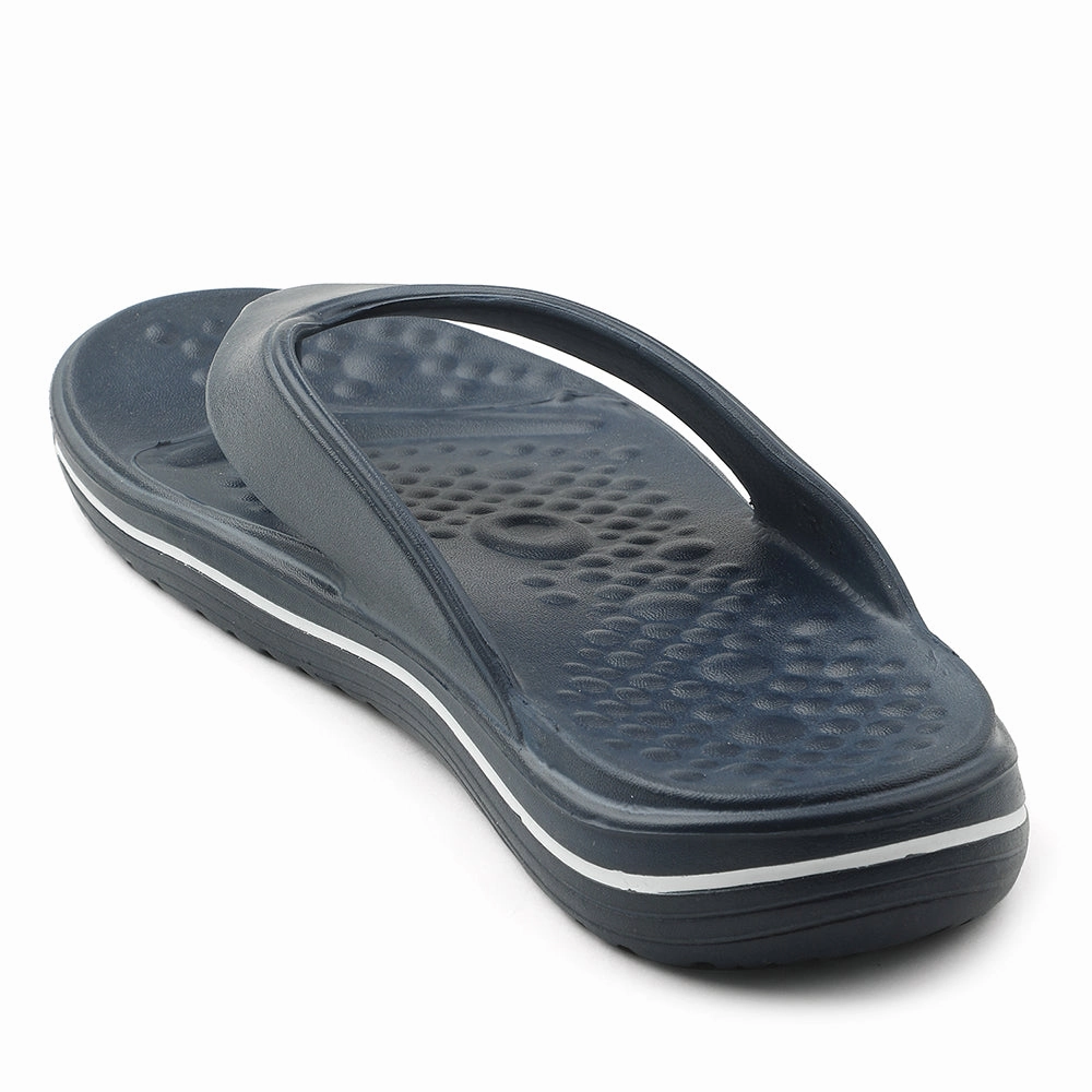 Soft Foam Flip Flops A-HA Casual Blue Flip Flop For Men BEACHTIME By Liberty