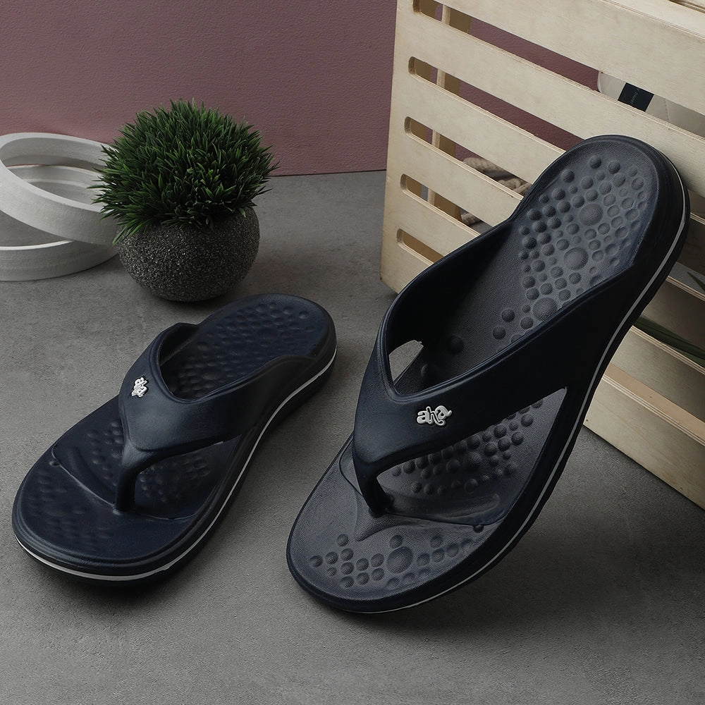 Flip Flops Size 1 A-HA Casual Blue Flip Flop For Men BEACHTIME By Liberty