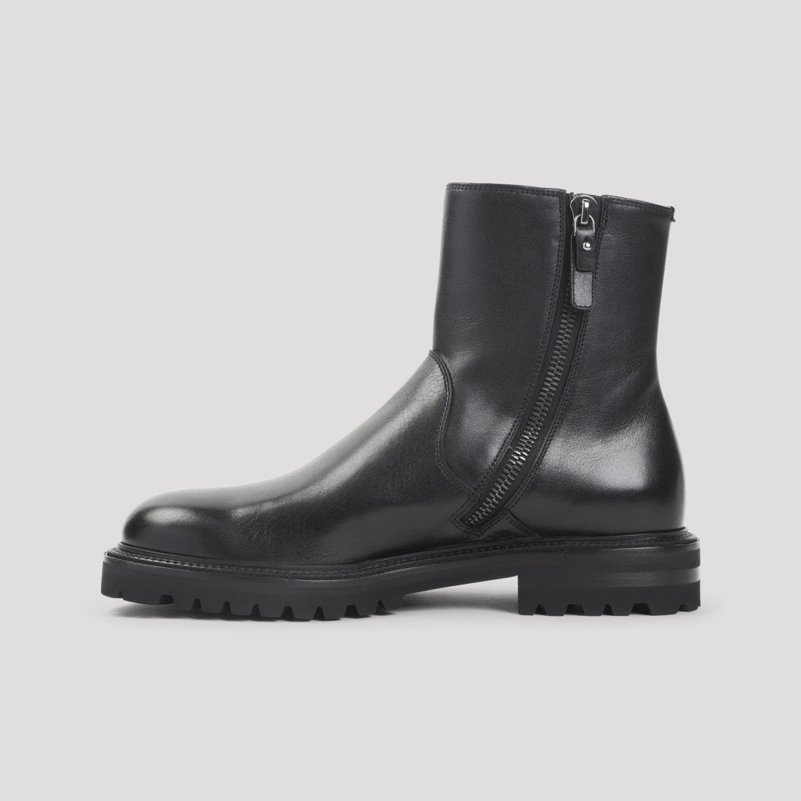Kenetrek Boots Of Montana Refined Black Ankle Boots With Polished Finish