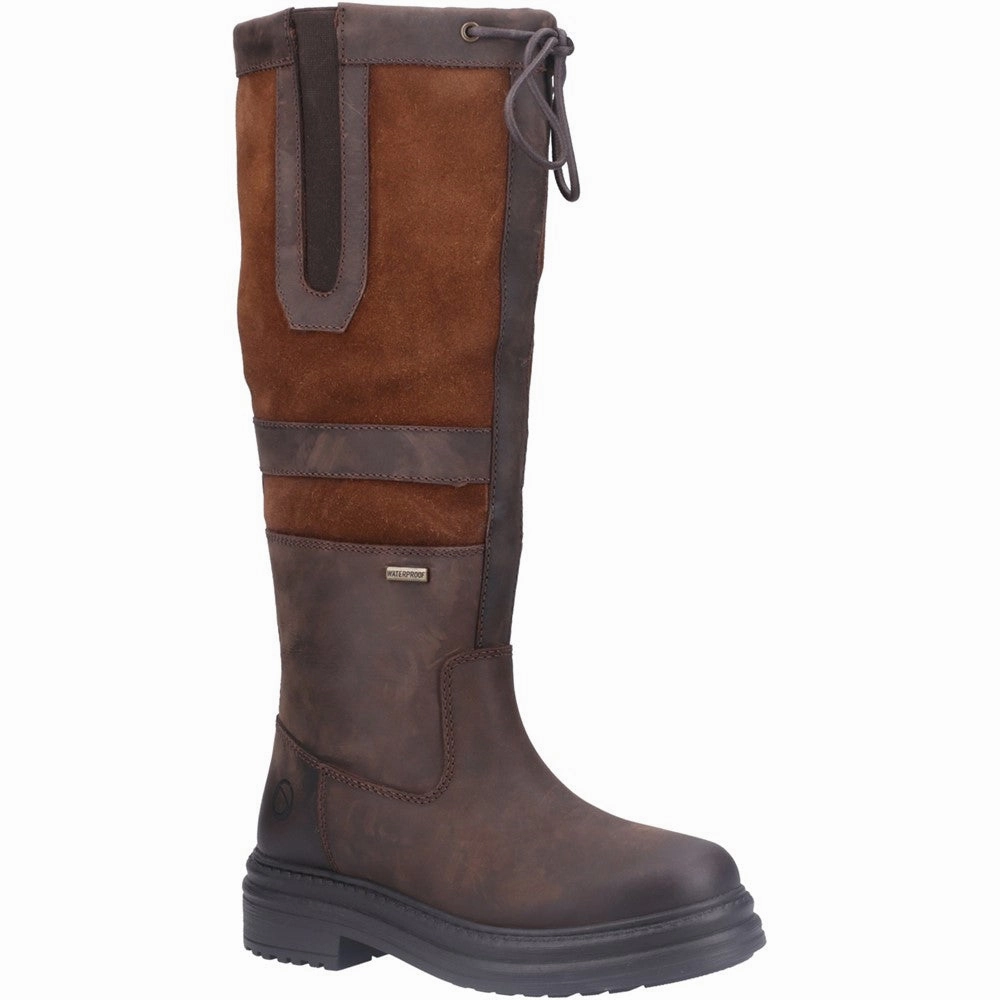 Goldy Knee-high Leather Boots Cotswold Broadway Boots