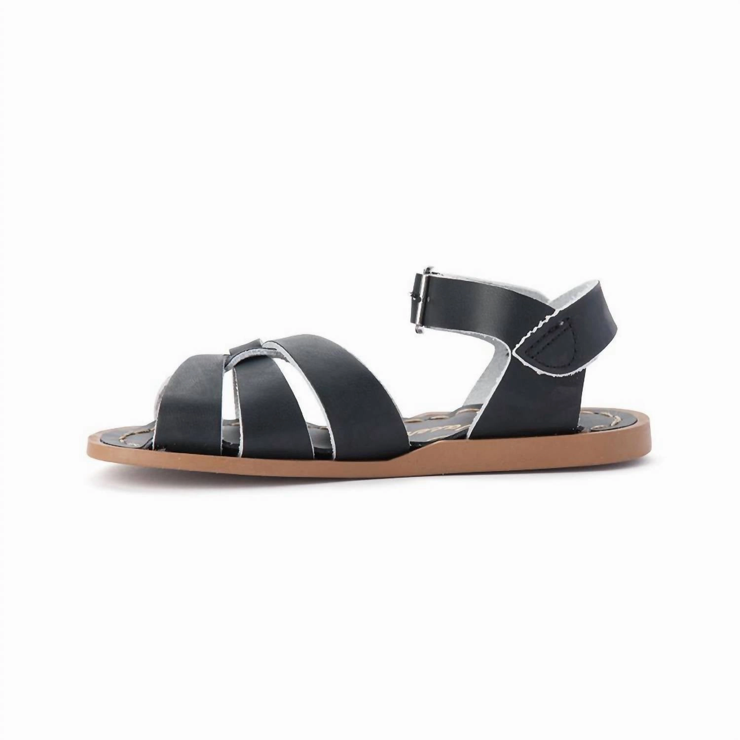 Sandals With Arch Support Women's Adult To Kids Original Flat Sandals In Black
