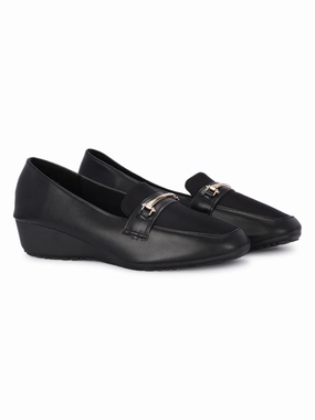 Astraea Wedge Cushioned Loafers Dan Lug Loafers