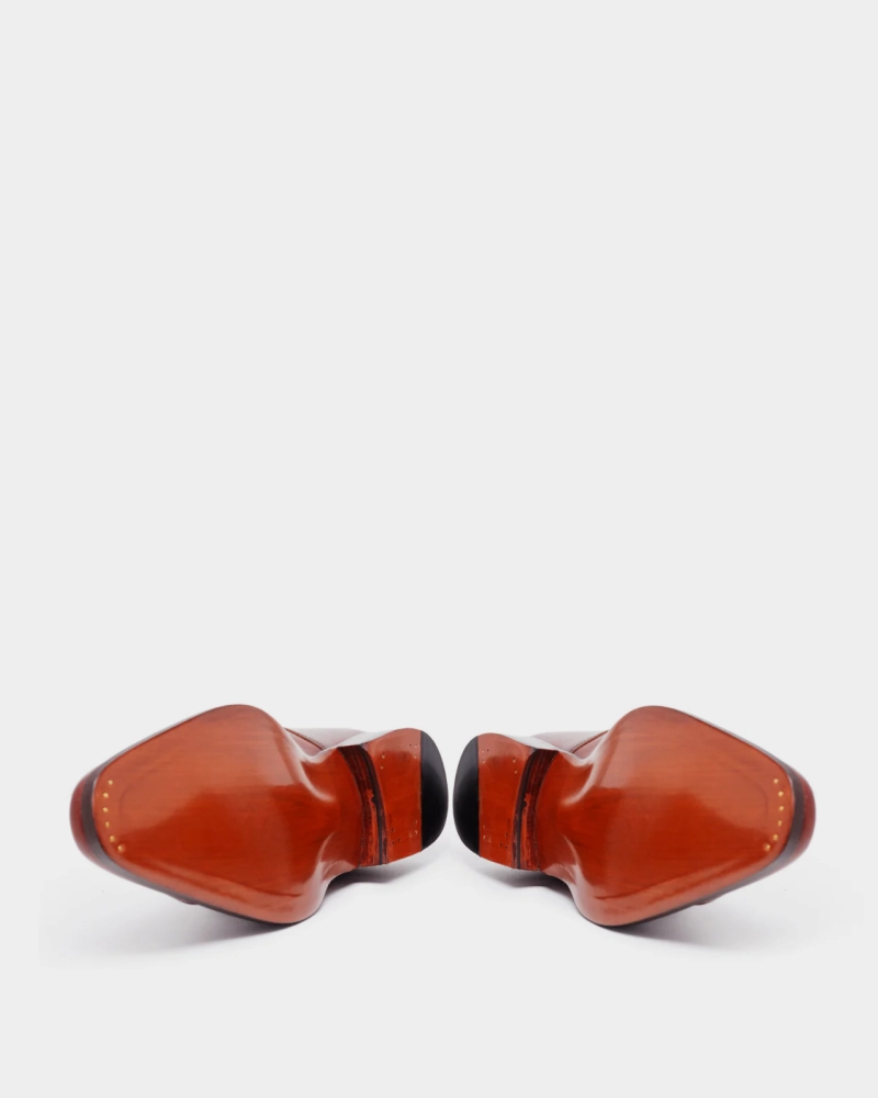 Museum Cognac Cap Toe Oxford Dress Shoe Best Affordable Oxfords