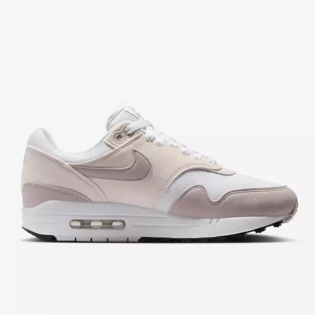 Nike Shoes Huaraches Nike Air Max 1 DZ2628-106 Sneakers Women's Platinum Violet Leather Shoes RHS4698