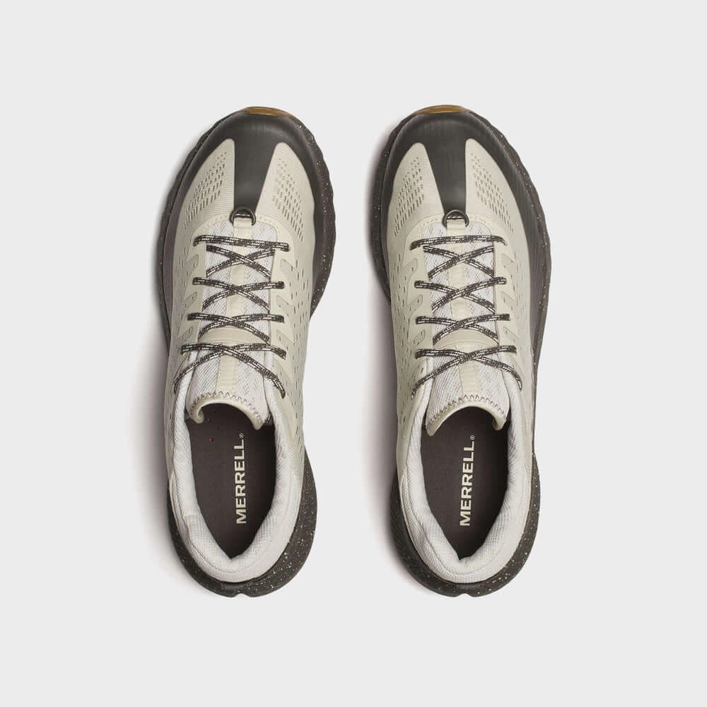 All Terrain Trail Running Shoes Merrell Mens Agility Peak 5 Trail Running Shoes White