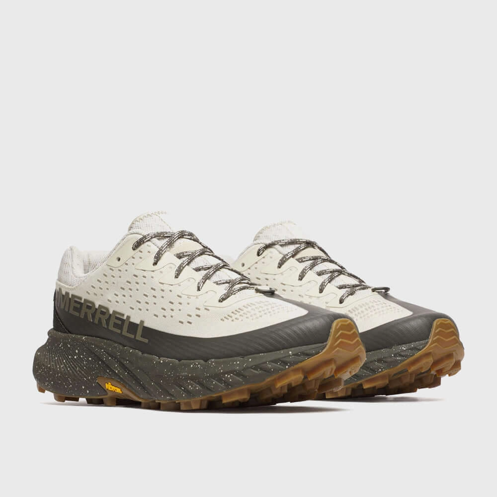 Merrell Mens Agility Peak 5 Trail Running Shoes White True Motion Trail Running Shoes