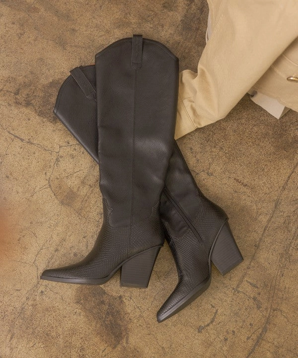 Sandalwood Western Knee High Boots Saul Boots