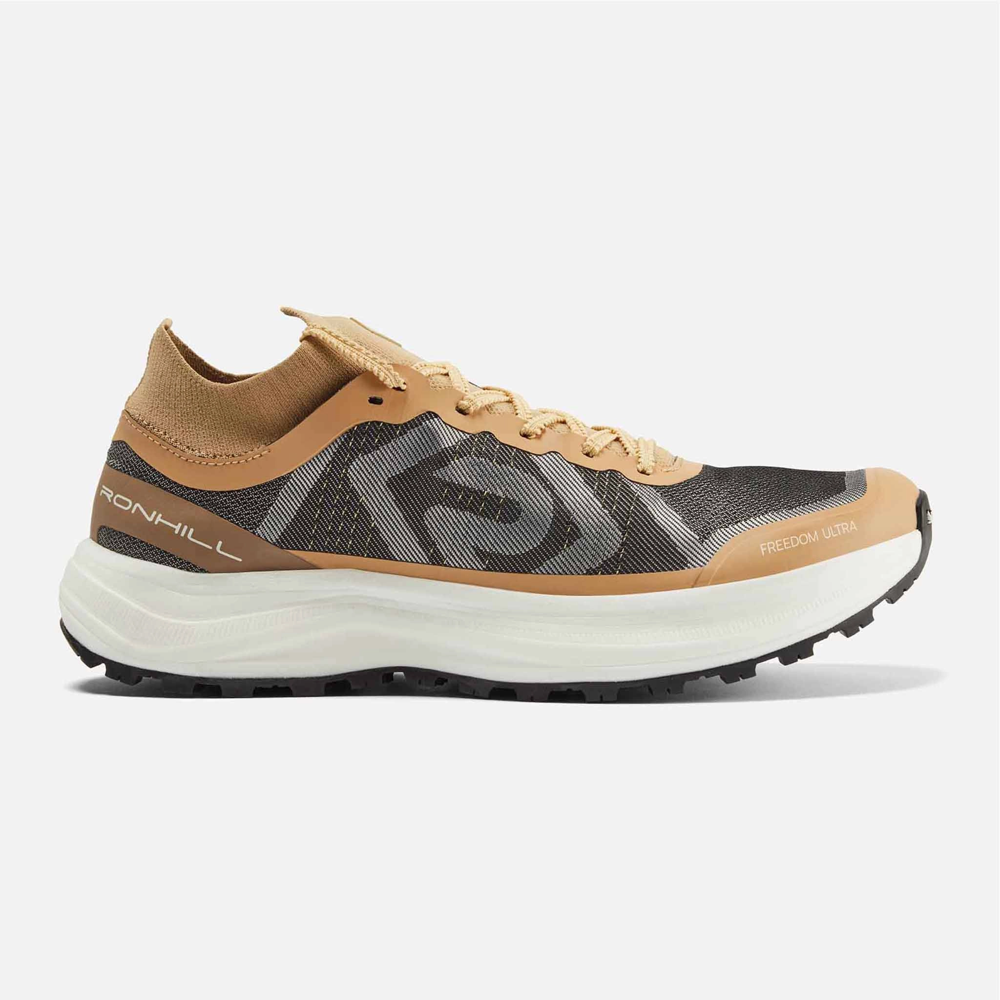 Waterproof Minimalist Trail Shoes Ronhill | Men's Freedom Ultra Running Shoes - Sand